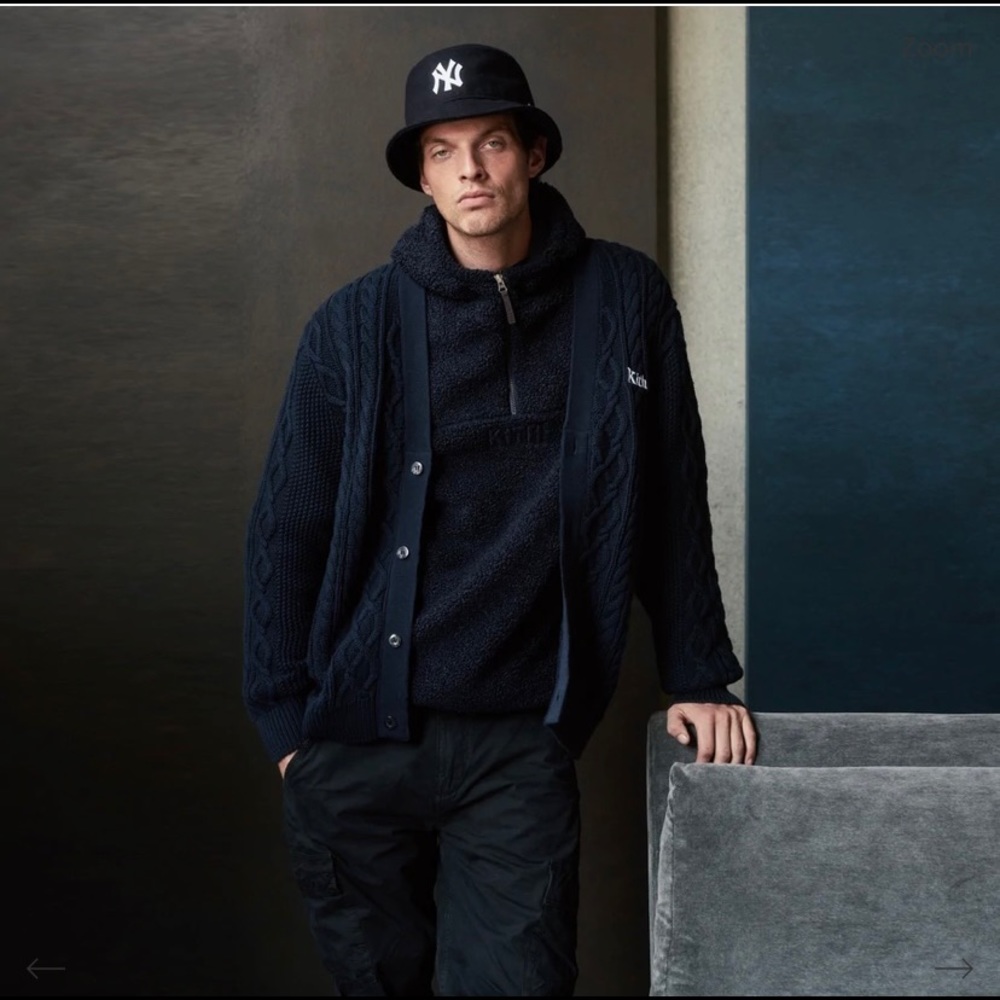 NWT KITH NOCTURNAL SHERPA HOODIE